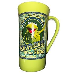 The Muppets Kermit The Frog Mug Disney Store Host With The Most Jim Henson 6”